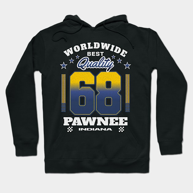 Pawnee Indiana Hoodie by Uniman